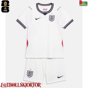 England Hemmakläder Barn VM 2026 Kortärmad (+ Korta byxor)